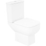 Чаша напольного безободкового унитаза BELBAGNO AURORA BB8604CPR/SC BB8604CPR-SC