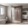 Душевой уголок 120x80 см BELBAGNO DUE-RH-2-120/80-C-Cr