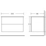 Тумба BELBAGNO ETNA ETNA100RN-KEPBO-1084H316-SET