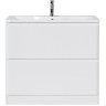 Тумба Bianco Lucido 119,2 см BELBAGNO ALBANO ALBANO-1200-2C-PIA-BL